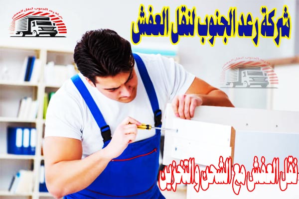 شركة رعد الجنوب لنقل العفش